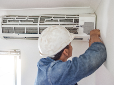 Mini split installation