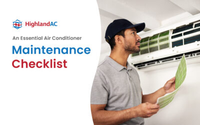 An Essential Air Conditioner Maintenance Checklist